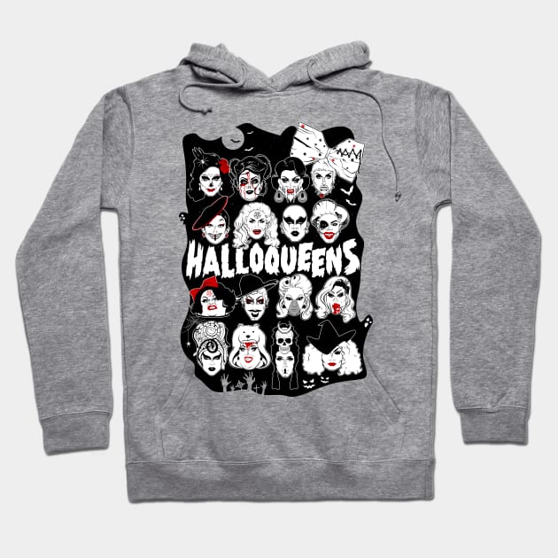 Halloqueens from RuPaul's Drag Race Hoodie by dragover